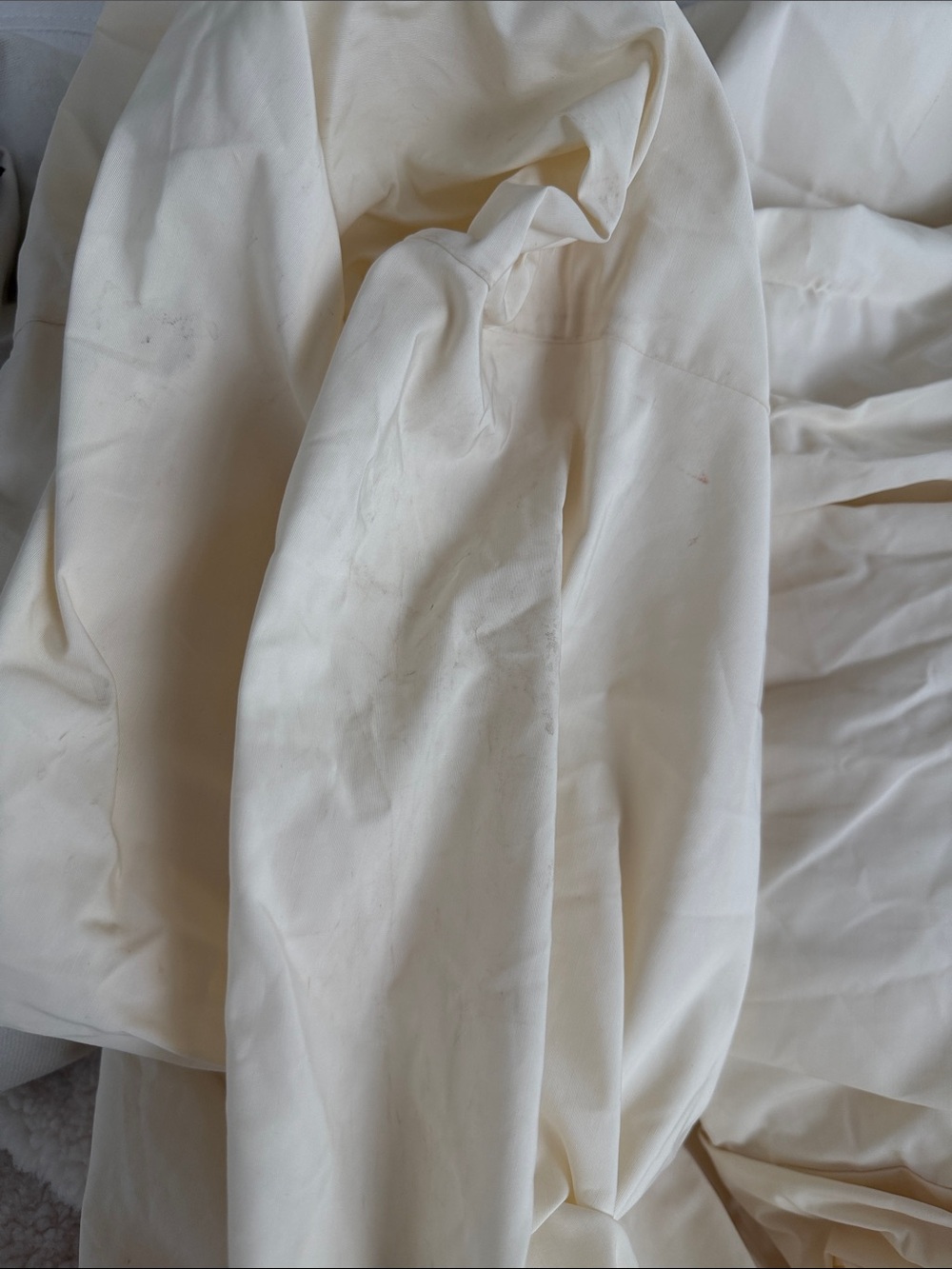 H&M STUDIO Cream Full-Length Women's Skirt and matching cropped tube top - Picture 15 of 15